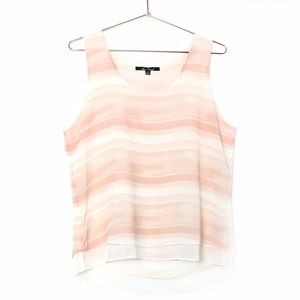 Anne French • Sherbert Stripe Layered Top